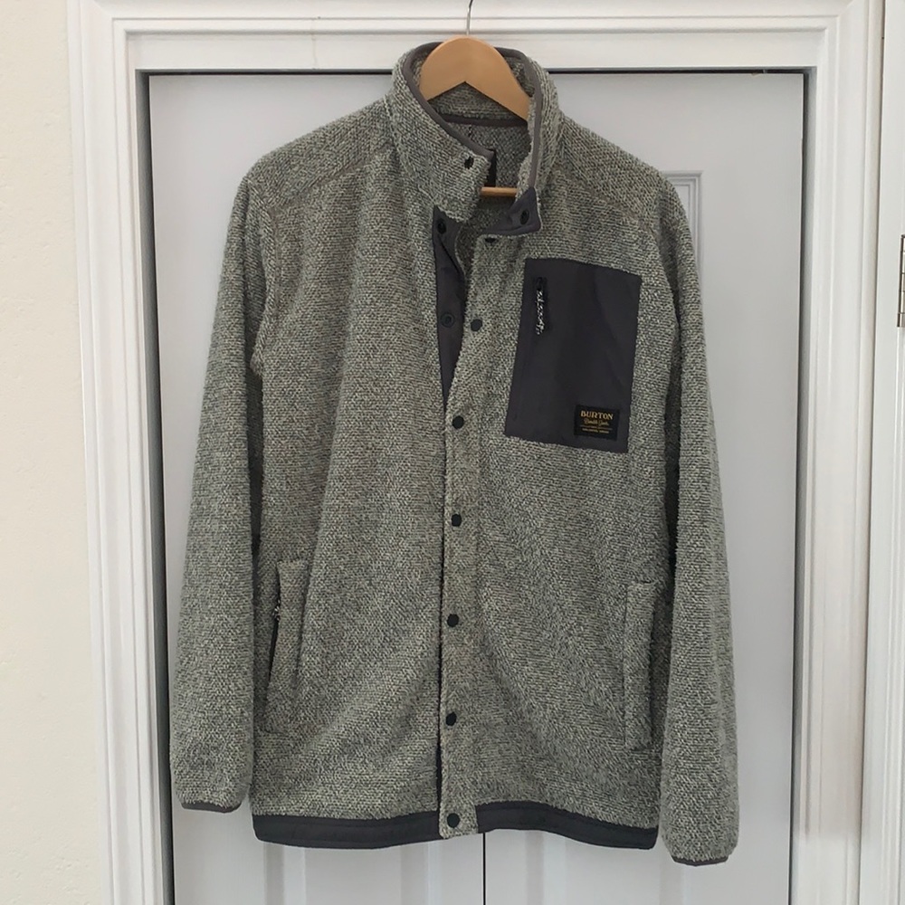 Burton Men’s Hearth Fleece Snap-Up